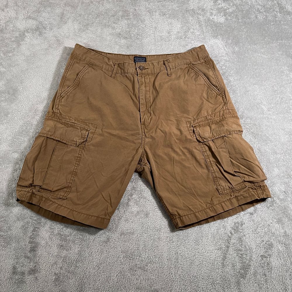 Levi Strauss & Co.‎ Men's Khaki Cargo Shorts Casual Cotton Summer Outdoor Sz 36